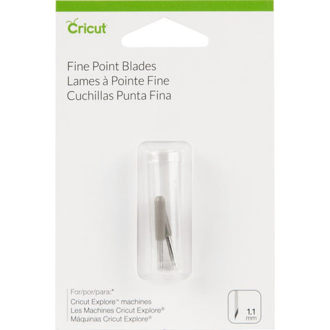 Cricut Replacement Fine Point Blades 2/Pkg